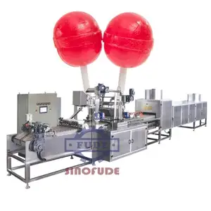 Automatic high capacity lollipop candy machine production line lollipop making machine