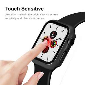 Étui en verre pour <span class=keywords><strong>Apple</strong></span> <span class=keywords><strong>Watch</strong></span> Serie 10 9 8 <span class=keywords><strong>7</strong></span> SE 41 <span class=keywords><strong>45</strong></span> <span class=keywords><strong>mm</strong></span> étui 40mm 38mm pare-chocs protecteur d'écran couverture <span class=keywords><strong>apple</strong></span> <span class=keywords><strong>Watch</strong></span> accessoires - Product Image 4