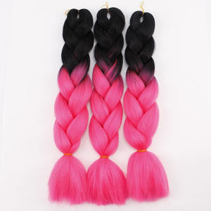 הסיטונאי באיכות גבוהה צמות שיער שיער סינתטי crochet צמות שיער סינתטי עם מחיר נמוך - Product Image 6