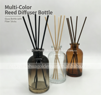 Bouteille d'aromathérapie en verre blanc de 100 ml, style baïonnette simple, diffuseur à bâtonnets, désodorisant d'intérieur, parfum pour la maison et l'air ambiant de voiture