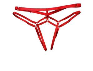 Intimo <span class=keywords><strong>Sexy</strong></span> da Donna all'Ingrosso, Perizoma Trasparente con Fascia, Lingerie Aperta all'Inguine, Regalo per Donne - Product Image 4