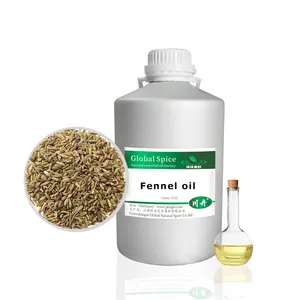Natural puro aceite esencial de hinojo, aceite de semilla, CAS 8006-84-6