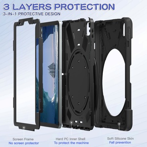 Funda Resistente con Soporte, Funda Híbrida para PC con Soporte y Correa para el Hombro, Funda para Tablet para iPad Air 11 2024 - Product Image 4
