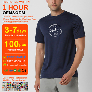 Camiseta Deportiva Ligera de 180 g/m² para Hombre, con Estampado Personalizado a Base de Agua, Estilo Clásico, Absorbente de Humedad, de Lana Merino - Product Image 1