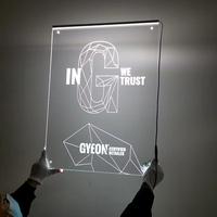 Letrero Luminoso LED Personalizado para Exteriores, Letrero Abierto con Iluminación Frontal y Lateral Parcial, Se Aceptan Pedidos OEM y ODM