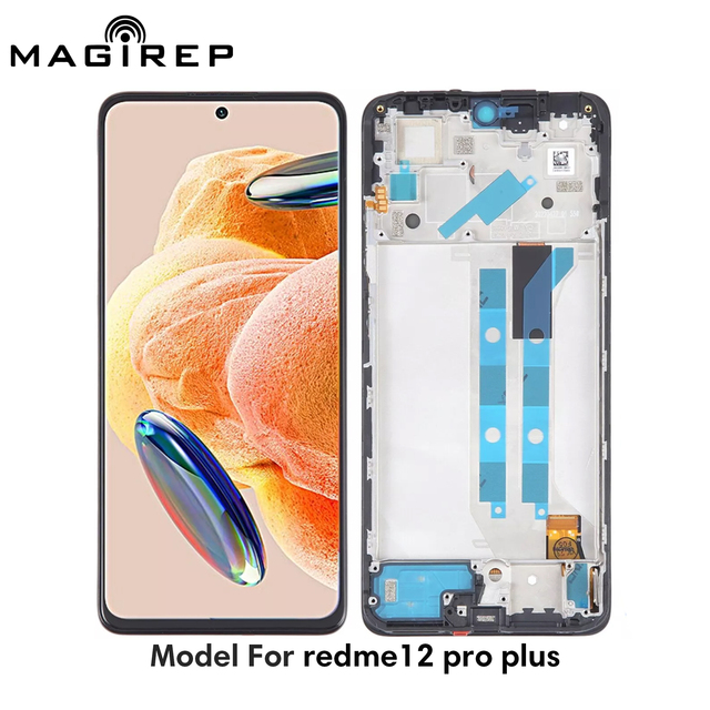 Original OLED Display Touch Screen With Frame for Realme 12 Pro Plus HD Color Mobile Repair Screen Wholesale OEM ODM Available