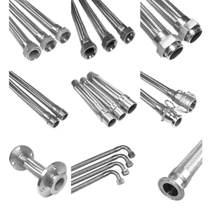 1/8 1 3 inch áp lực cao linh hoạt sóng thép không gỉ kim loại bện ống Ống mặt bích tùy chỉnh - Product Image 4