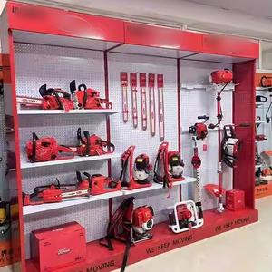 Gabinete de exhibición de cortacésped Sierra eléctrica de jardín Tablero perforado Pantalla Máquina cortadora de césped Soporte de exhibición - Product Image 2