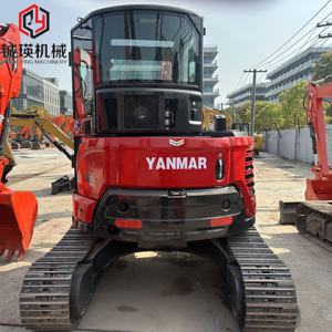 Stabile e affidabile usato giappone marca YANMAR 55 escavatore idraulico 5.5 Ton piccolo escavatore cingolato per il prezzo a buon mercato - Product Image 1