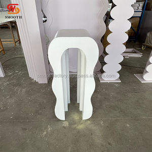 Telón de Fondo Acrílico para Escenario, Diseño Minimalista y Elegante, Forma Especial para Bodas, Cumpleaños y Decoración de Eventos - Product Image 4