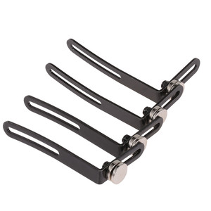 4PCS RC Car <span class=keywords><strong>Shell</strong></span> <span class=keywords><strong>Body</strong></span> Mount staffa a L in metallo con magnete per 1:10 RC Crawler Car Axial SCX10 90046 <span class=keywords><strong>D90</strong></span> - Product Image 3