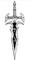 Pendentif poignard tête de mort en acier inoxydable, mini-breloque épée fantastique pour homme et femme, amulette gothique, cadeau tendance