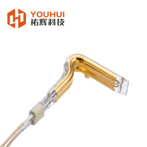 หลอดอินฟราเรดเคลือบทองคู่ยี่ห้อ Youhui กำลังไฟ 200-4000 วัตต์ พร้อมไส้หลอดฮาโลเจนควอตซ์ สำหรับใช้งานในอุตสาหกรรม - Product Image 3