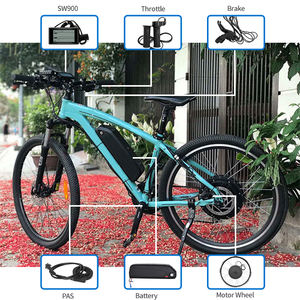 <span class=keywords><strong>Kit</strong></span> di conversione bici elettrica potente con motore mozzo brushless ad alta velocità MTX Rim 1500W 2000W 3000W 5000W Display 700c - Product Image 3