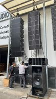 Système de sonorisation Line Array trois voies CVR PRO AUDIO, actif, double woofer néodyme de 12 pouces, pour extérieur