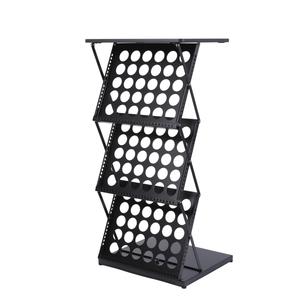 <span class=keywords><strong>Atril</strong></span> <span class=keywords><strong>de</strong></span> Metal Plegable <span class=keywords><strong>para</strong></span> Profesores, <span class=keywords><strong>Atril</strong></span> <span class=keywords><strong>de</strong></span> Acero Perforado <span class=keywords><strong>de</strong></span> 3 Niveles <span class=keywords><strong>para</strong></span> Uso en el Aula y la Oficina - Product Image 1