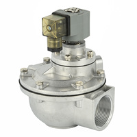 Vanne solénoïde à impulsion eau-air série DMF-Z pour dépoussiéreur, vanne à impulsion 24V 12V 220V pour dépoussiéreur à jet pulsé