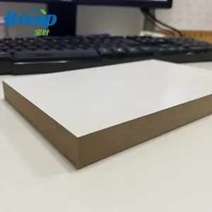 Tablero de fibra de MDF de 2mm-25mm, modelo personalizado, E0 E1