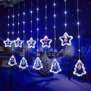Ringförmige LED-Lichterkette IP44 Niederspannung USB für Zuhause Schlafzimmer Fenster Feiertage Party Weihnachtsdekoration - Product Image 2