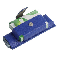 Étui de rangement en cuir PU motif litchi pour protection intégrale 360° IQ One/i Lum I One, étui de protection, organiseur de boîte à cigarettes