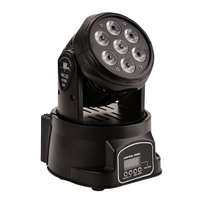 Mariage disco home party éclairage lyres lavage 7x10w rgbw led lavage 7*10
