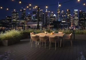 Ensemble de 9 pièces moderne en rotin tressé résistant aux intempéries pour <span class=keywords><strong>jardin</strong></span>, bistro, <span class=keywords><strong>salon</strong></span>, salle à manger, mobilier d'extérieur - Product Image 4