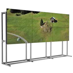Çin üretici 46 inç 49 inç 55 inç 65 inç kore orijinal video duvar ekranı HD çoklu panel 3x3 lcd video duvar