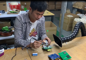 Salone di bellezza purificatore fumi fumi fumi separatore macchina estrattori - Product Image 4