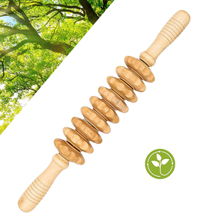 Masajeador Anticelulítico, Herramientas de Masaje de Madera, Rodillo de Madera, Kit de Terapia Colombiana con Madera, Juego de Herramientas de Maderoterapia - Product Image 4