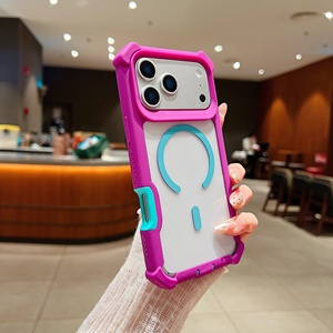 <span class=keywords><strong>Cover</strong></span> Trasparente Antiurto all'Ingrosso <span class=keywords><strong>per</strong></span> iPhone 17 16 15 14 <span class=keywords><strong>13</strong></span> Pro Max, Custodia Magnetica Trasparente <span class=keywords><strong>per</strong></span> Cellulare <span class=keywords><strong>Samsung</strong></span> S26 Ultra - Product Image 6