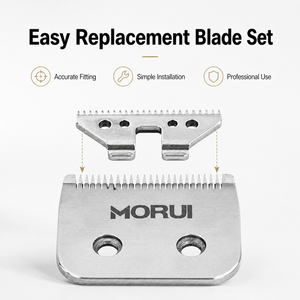 Juego de Cuchillas de Repuesto Profesionales de Acero Inoxidable para Cortapelos OEM, para Barbería y Uso Doméstico, IPX4 - Product Image 5