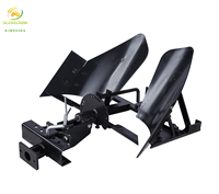Ruedas profesionales de 500 - 10 pulgadas Tractor agrícola para caminar Sistema de transmisión de engranaje completo 4 modelos Opciones Cultivador giratorio