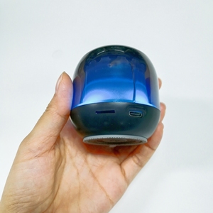 Giải nén trợ lý Fingertip Con quay hồi chuyển không dây <span class=keywords><strong>Bluetooth</strong></span> loa RGB ánh sáng xách tay mini xoay BT Loa - Product Image 5