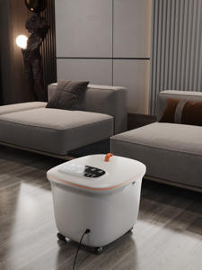 NINGDECRIUS logotipo personalizado eléctrico calentado Shiatsu pie baño Spa masajeador Oem lavabo lavadora vibrador pie remojo bañera - Product Image 3