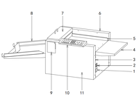 Machine à poinçonner le papier, perforateur électrique