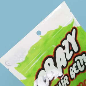 Bolsa con Cierre Hermético de Tres Lados para Envasado de Alimentos, Impresión Digital, Bolsas Redondas a Prueba de Humedad - Product Image 2