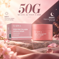 Crème de soin coréenne PDRN au collagène rose, hydratation intense, uniformisation du teint, anti-âge, crème pour le visage, OEM, marque privée