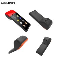 Lecteur de codes-barres 2D Android PDA Imprimante thermique Écran tactile 5,5 pouces Imprimante POS portable