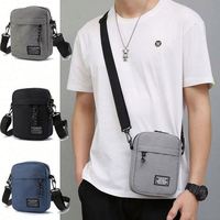 I-0617 Bolso Bandolera de Nylon Elegante de Fábrica, Personalizado, Impermeable, para Hombre, Diseño de Moda, de un Solo Hombro, para Verano