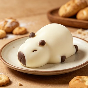 Molde de silicona para pastel de mousse con forma de animales de dibujos animados, utensilios para hornear, molde para postres, gelatina y pudín con forma de Capi-Bala - Product Image 2