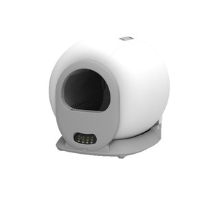 Small Size Fully Automatic Smart Eco-friendly Quadrate <strong>Cat</strong> Litter Box 20L Inner 10kg Plastic Toilet APP Control <strong>Cat</strong> Waste - Product Image 2