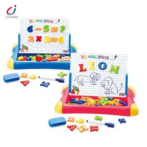 Chengji giocattolo educativo di apprendimento magnetico tavolo da disegno alfabeto lettera cancellabile scrittoio magnetico creativo - Product Image 1