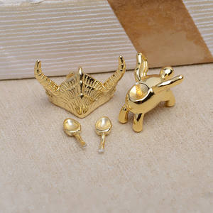 Colgante de Unicornio de Plata S925 con Collar de Perlas de Forma Barroca, Base Vacía, Accesorio de Joyería DIY de Moda para Mujer 4331 - Product Image 2