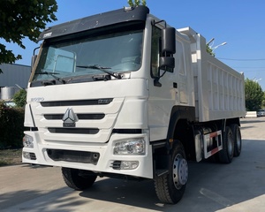 HOWO 6x4 autocarro con cassone ribaltabile a 10 ruote da uomo motore Diesel costruzione mineraria autocarro con cassone ribaltabile per la vendita - Product Image 2