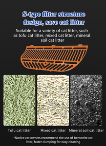 8L Big Capacity Automatic <strong>Cat</strong> Litter Box Can Be Used for 14 Days Integrated Safety Self Cleaning <strong>Cat</strong> Litter Box for Multiple <strong>Cat</strong> - Product Image 6