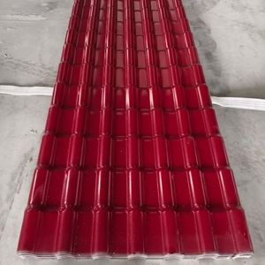 プロジェクト/自社所有住宅用竹型耐熱アサコーティングPVC屋根パネル・タイル販売業者 - Product Image 3