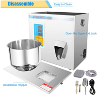 Machine d'emballage automatique de poudre à pesée avec imprimante de date et scelleuse – Prix usine
