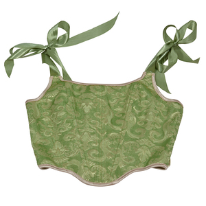 En Stock Nuevo Corsé Moldeador Palace Jacquard Multicolor con Tirantes Ajustables y Cintura Elástica para Mujer - Product Image 1
