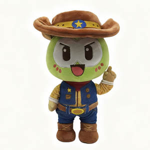 प्यारा काउबॉय हैट डॉल्स यूनिसेक्स ओम प्लश खिलौने pp कपास एन71 प्रमाणन - Product Image 2