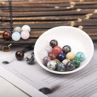 Vente en gros de boules de quartz rose et mini sphères de quartz transparent de 1-2 cm, très demandées, pour la guérison spirituelle et la décoration